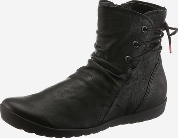 THINK! Ankle Boots in Black: front