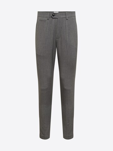 Lindbergh - Slimfit Pantalón de pinzas 'Club pants' en gris
