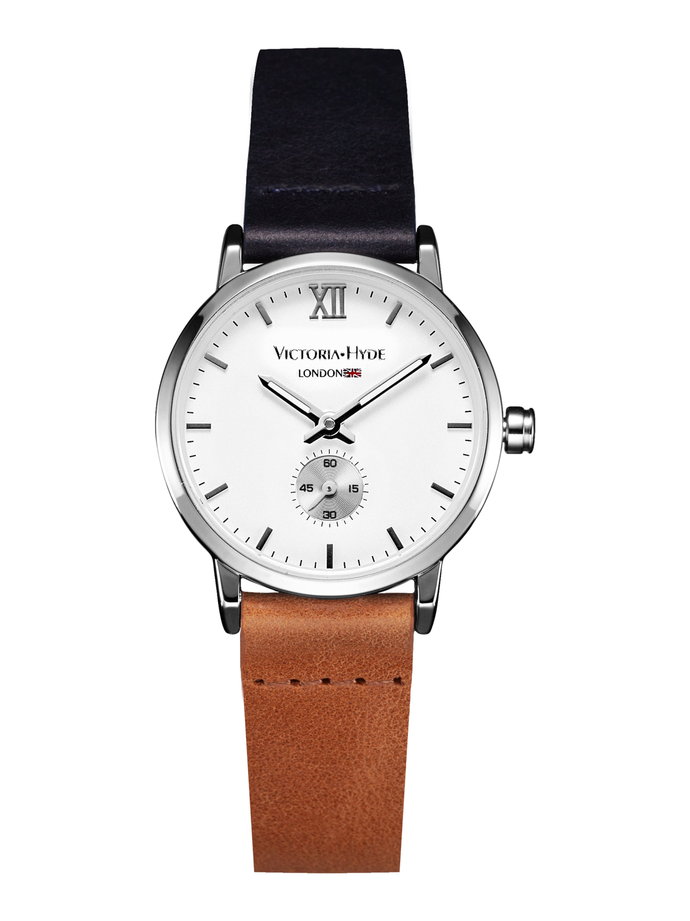Victoria Hyde Analoginen kello 'London Eyes' värissä ruskea: etupuoli