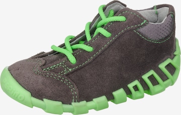 Pepino First-Step Shoes 'Dini' in Grey: front