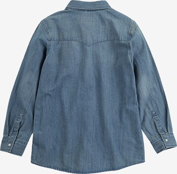 Coupe regular Chemise Levi's Kids en bleu : derrière