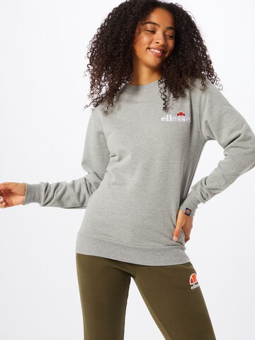 ELLESSE - Sweatshirt 'Triome' em cinzento: frente