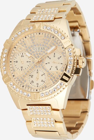 GUESS Analog Watch 'Frontier' in Gold: front