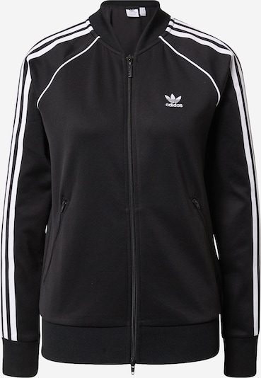 ADIDAS ORIGINALS Sweatjacka 'Primeblue Sst' i svart / vit, Produktvy