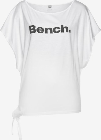 BENCH Shirt in Wit: voorkant