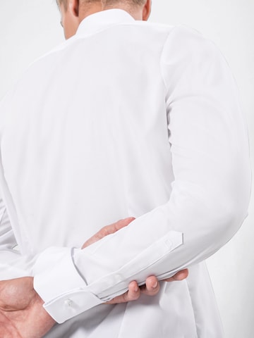 OLYMP - Slim Fit Camisa clássica em branco