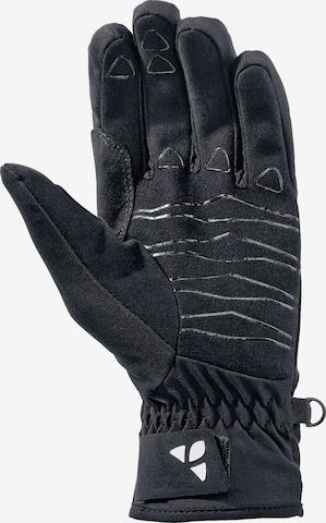 VAUDE Athletic Gloves 'La Varella' in Black