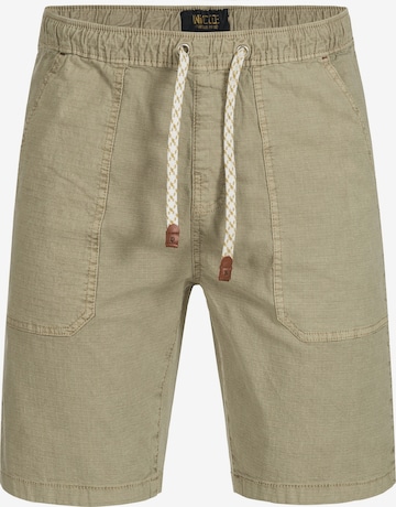 INDICODE JEANS Regular Broek 'Stoufville' in Beige: voorkant