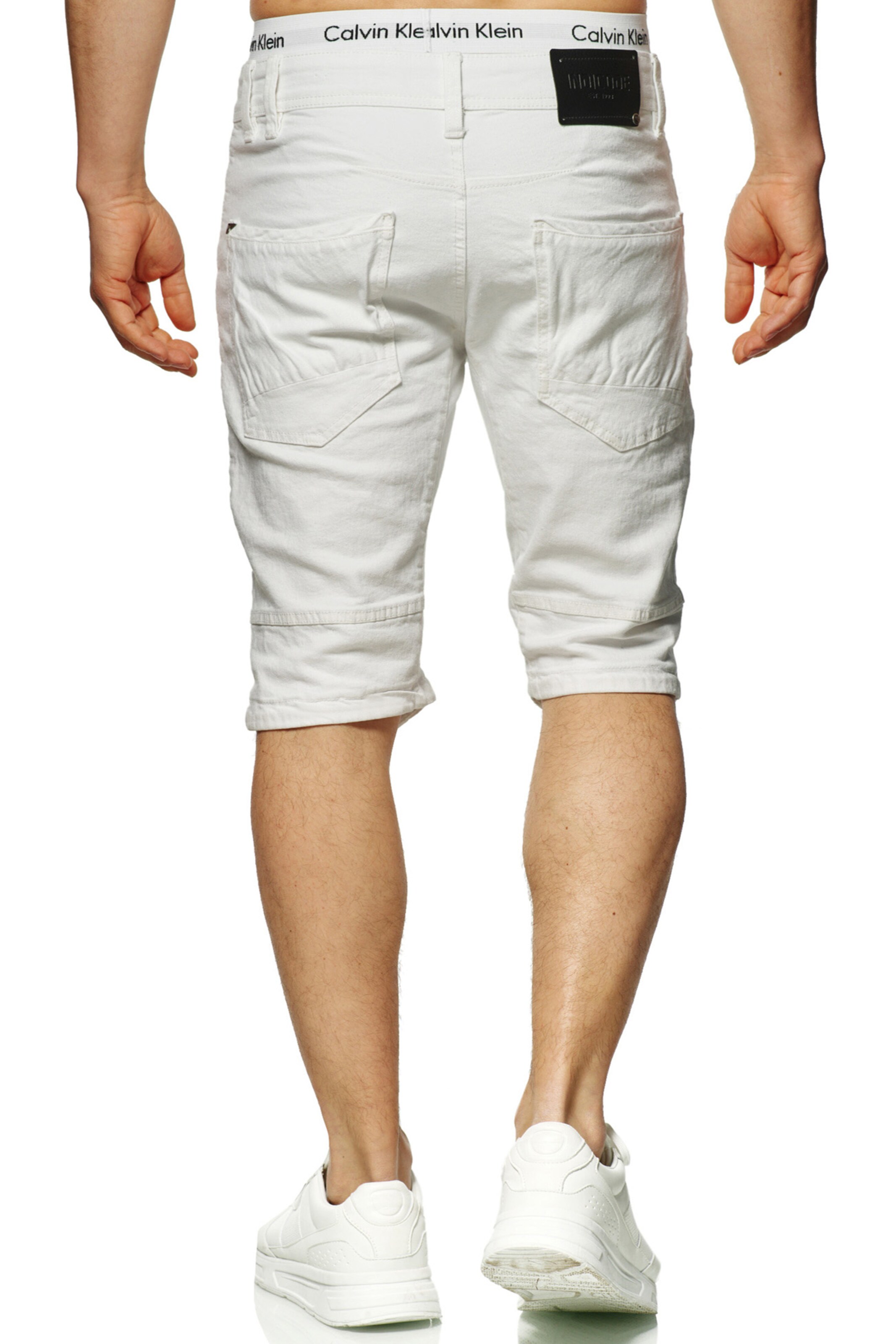 INDICODE JEANS Regular Jeans 'Leon' in Wit