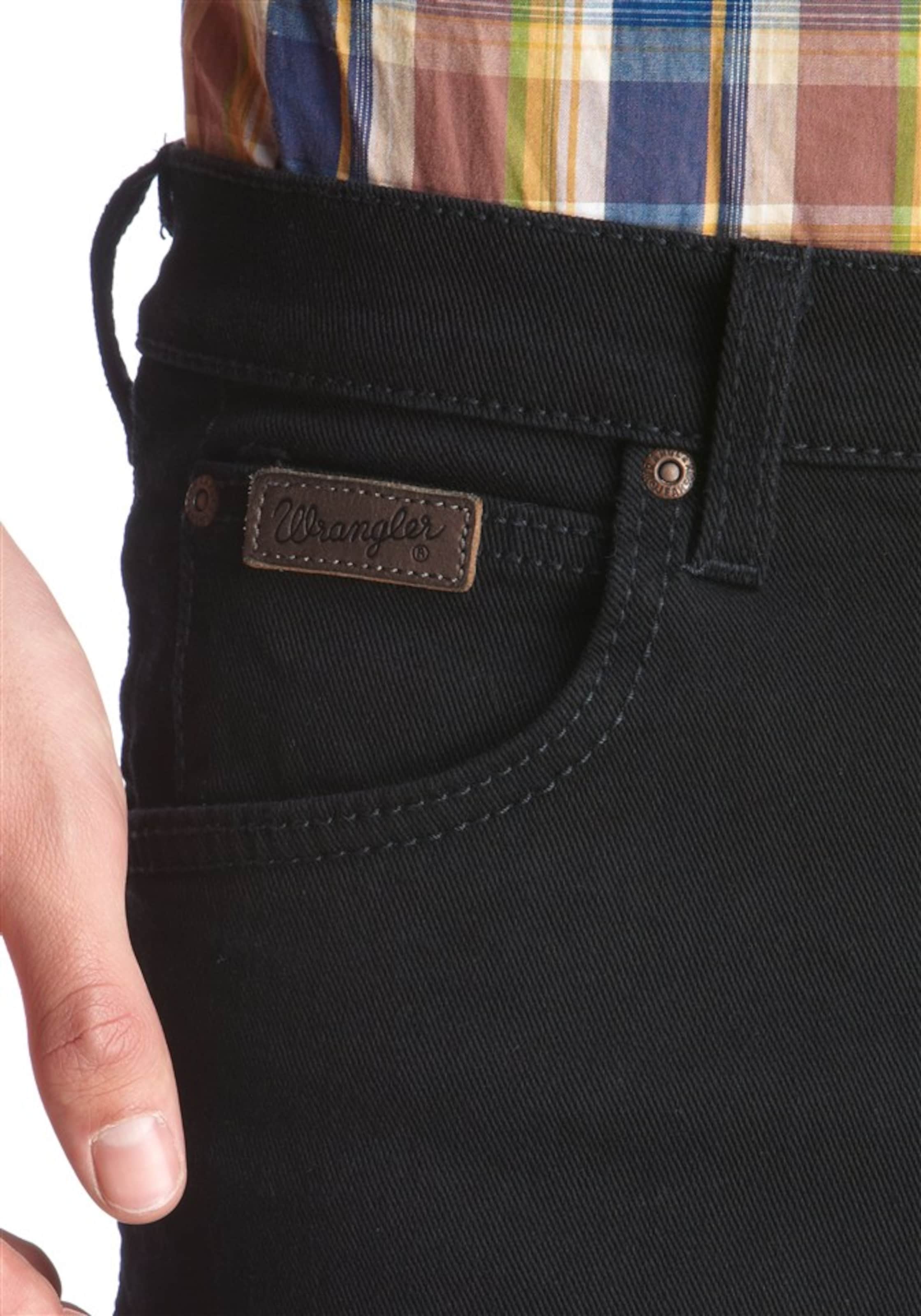 WRANGLER - regular Vaquero 'TEXAS' en negro