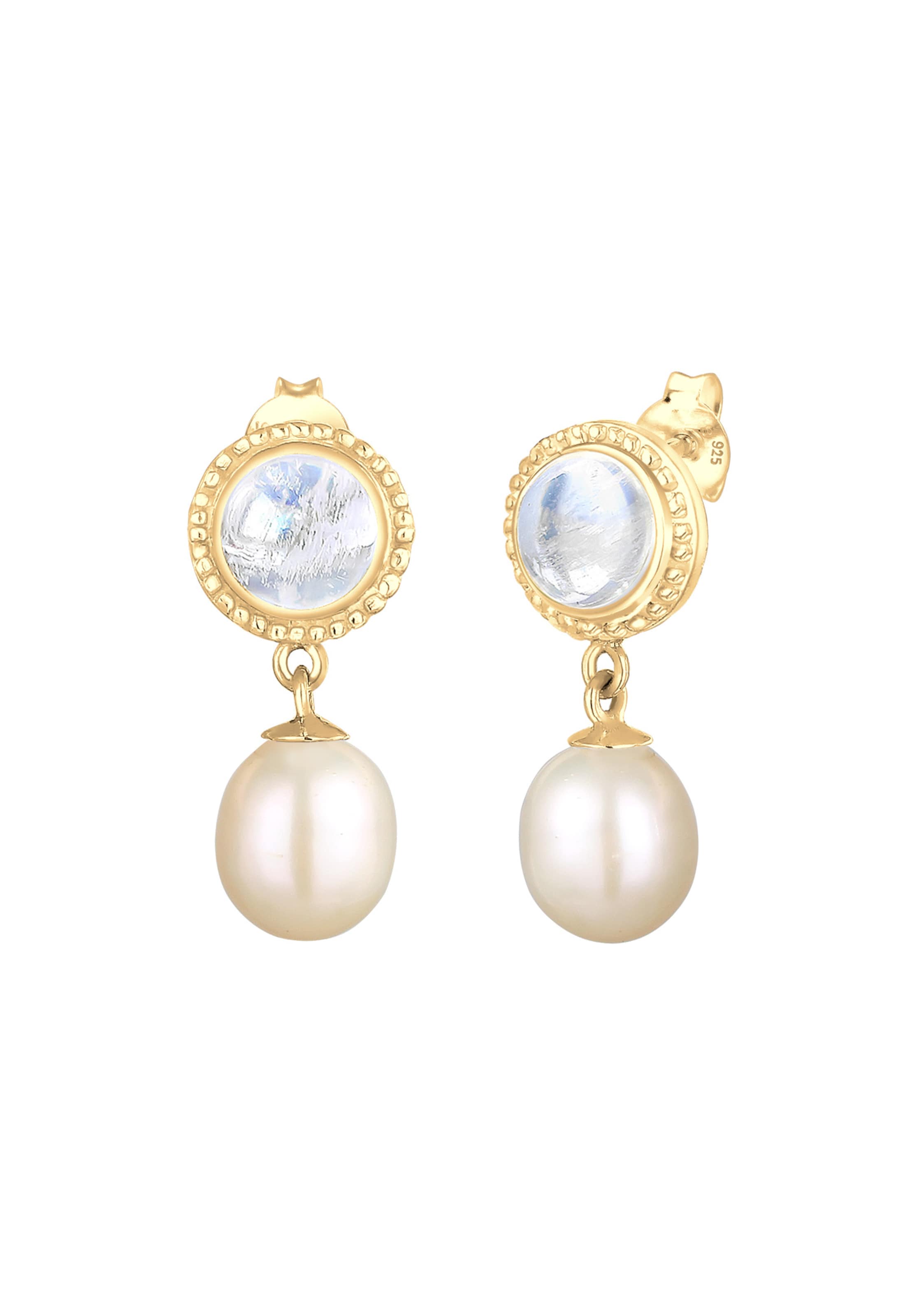 Boucles d'oreilles ELLI PREMIUM en or : devant