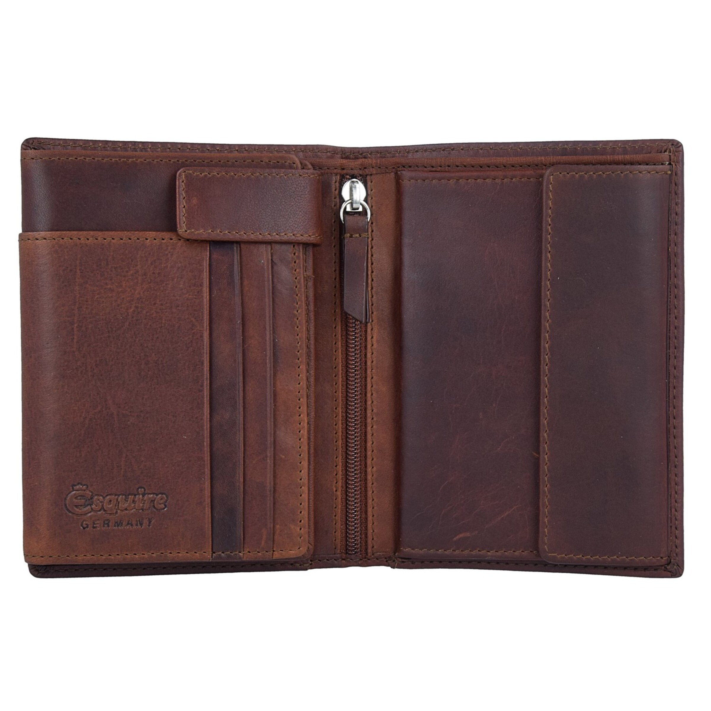 Esquire Tegnebog 'Dallas' i brun