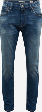 Mavi Slimfit Jeans 'James' in Blauw: voorkant