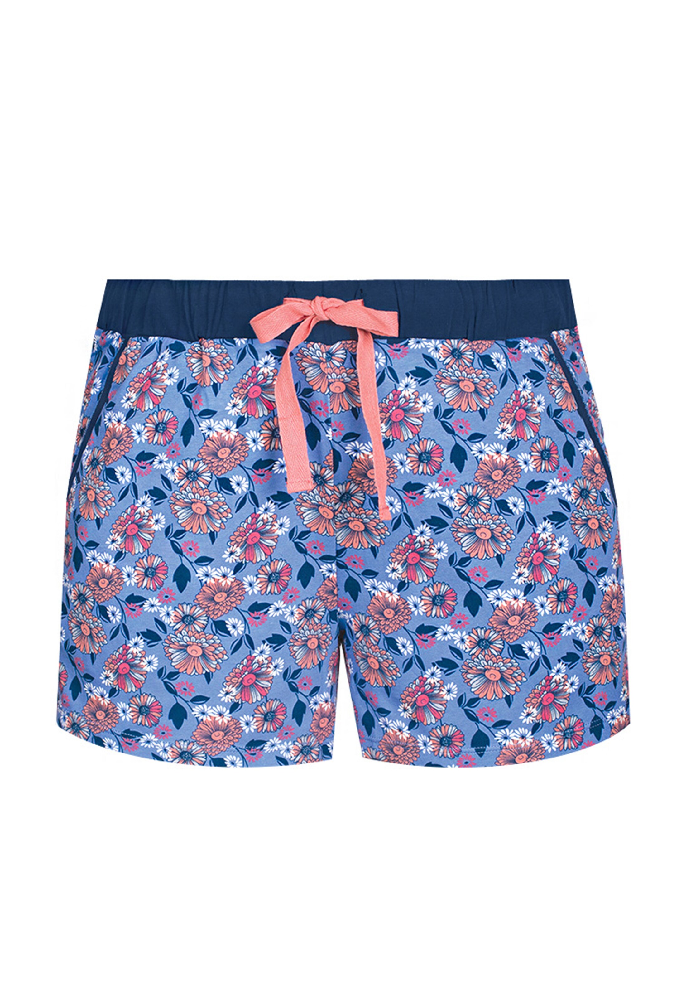 sassa - Shorts 'Bloomy Meadow' in navy