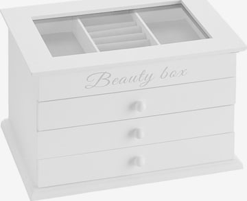 HOME AFFAIRE Jewelry Storage in White: front