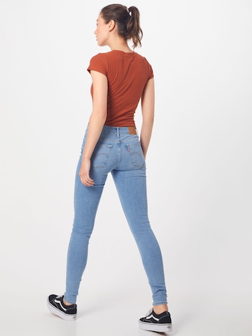 LEVI'S ® Slimfit Jeans '710™ Super Skinny' i blå: tilbage