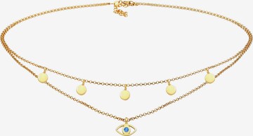 ELLI Ketting 'Evil Eye' in Goud: voorkant