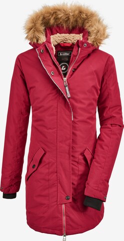 KILLTEC Outdoorjacke 'Bantry' in Rot: predná strana