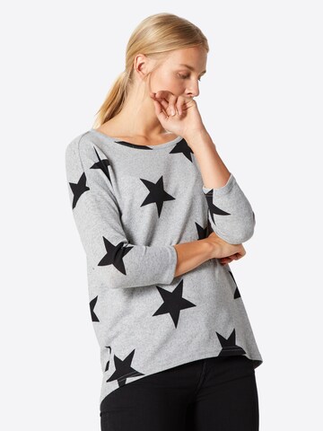 T-shirt 'Malena' VERO MODA en gris : devant