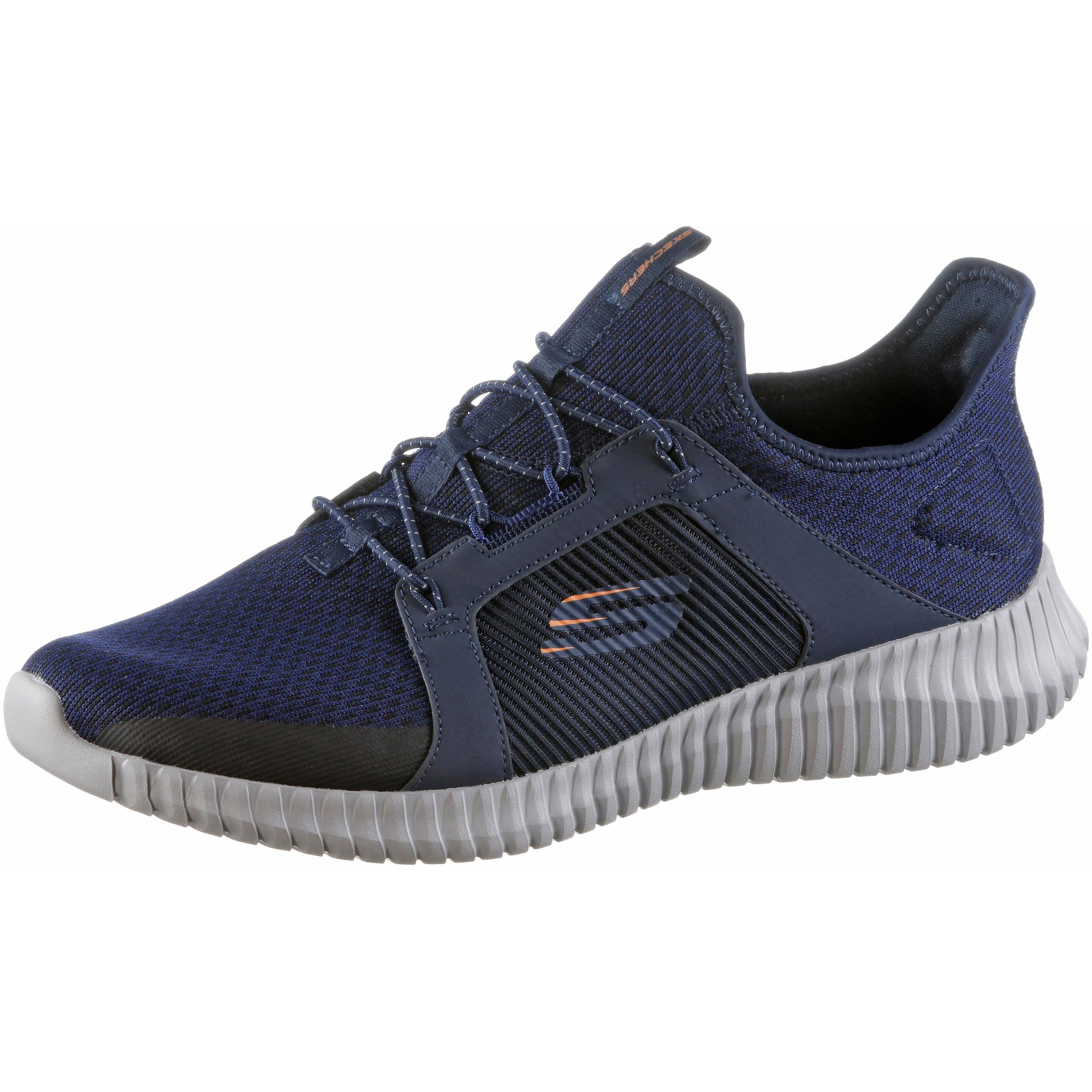 SKECHERS - Sneakers laag 'Elite Flex' in de kleur Navy