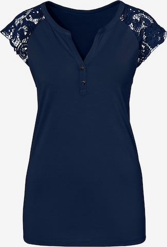 VIVANCE Shirt in Blue: front