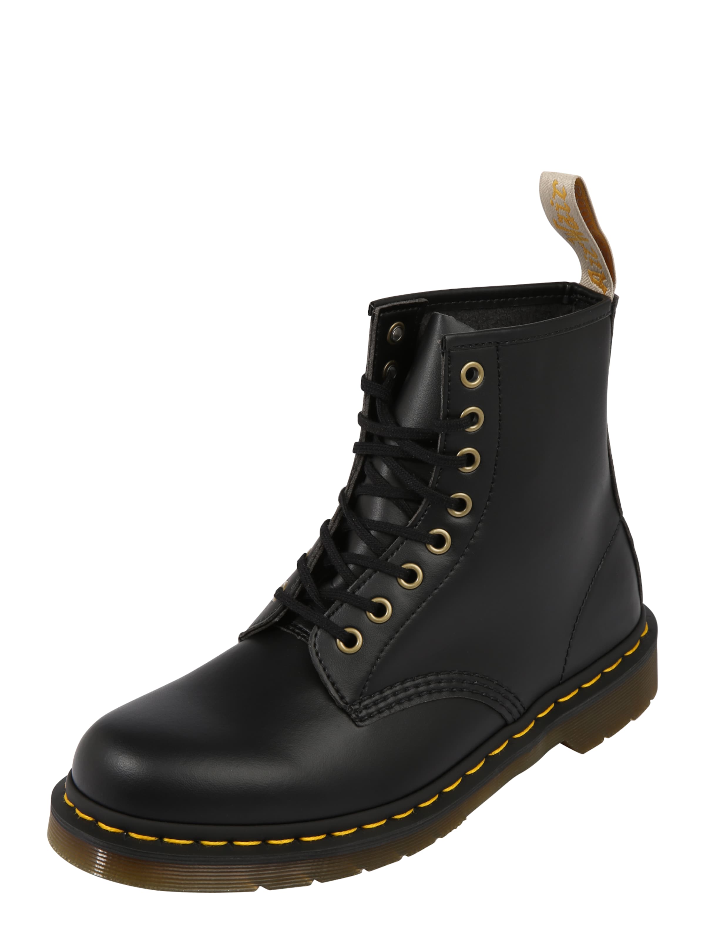 Boots stringati '1460' di Dr. Martens in nero: frontale