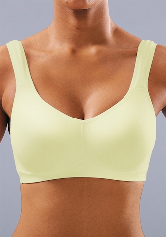 NUANCE T-shirt Bra in Yellow: front