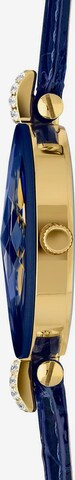 JOWISSA Analoog horloge 'Facet Strass' in Blauw