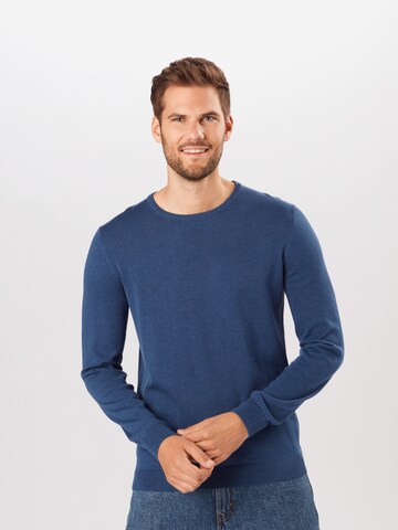 Pull-over s.Oliver en bleu : devant