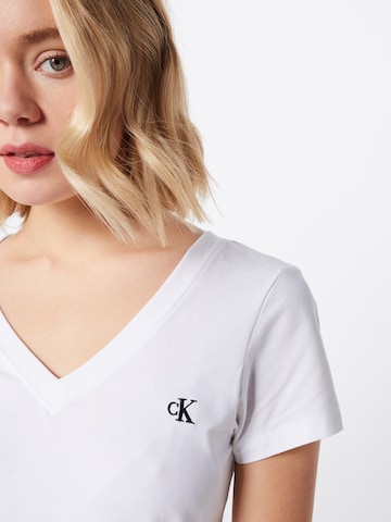 Calvin Klein Jeans Koszulka w kolorze biały