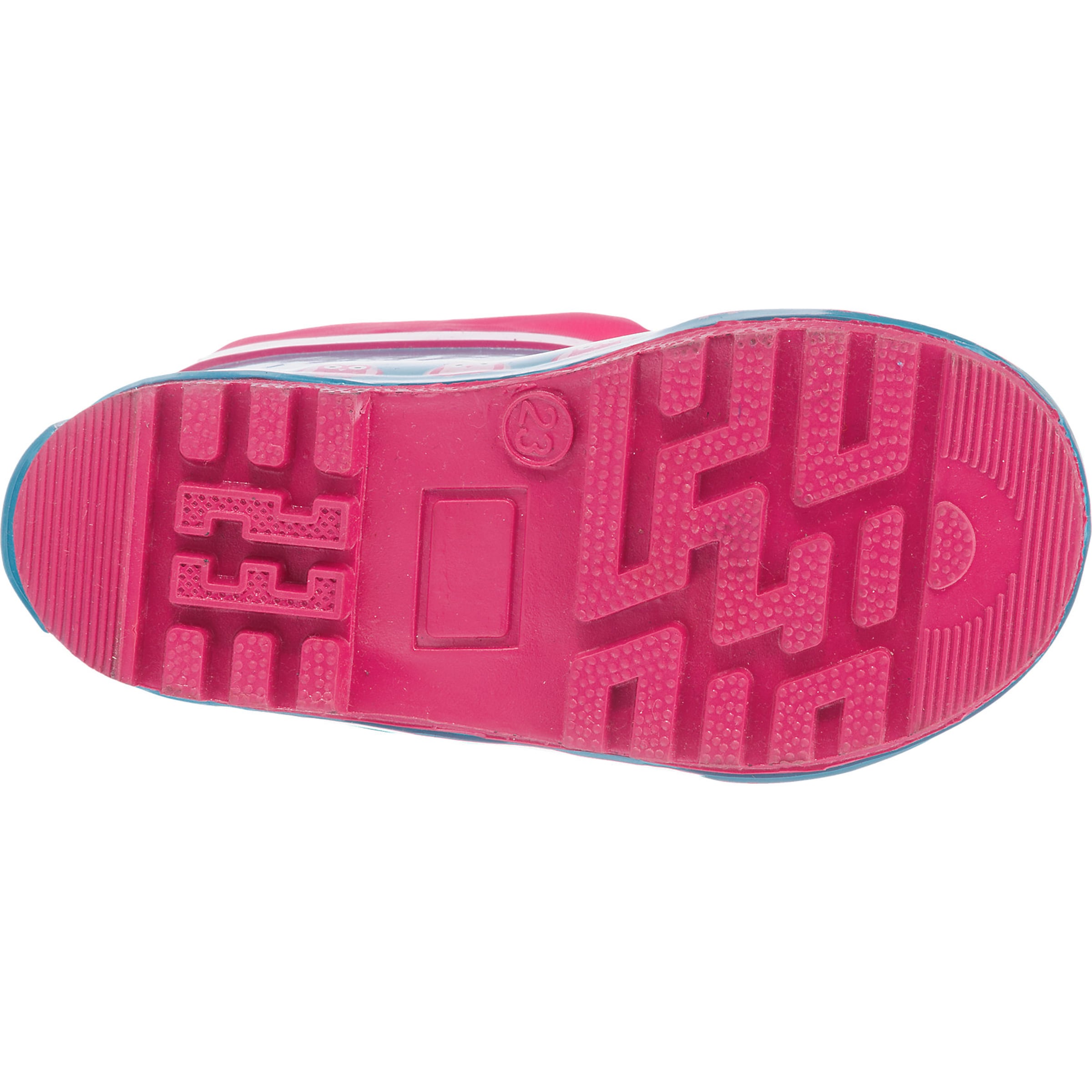 PLAYSHOES Rubber boot 'Eule' in Blue