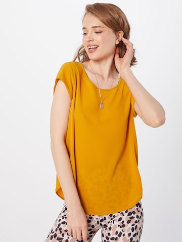 ONLY - Blusa 'VIC' en amarillo: frente