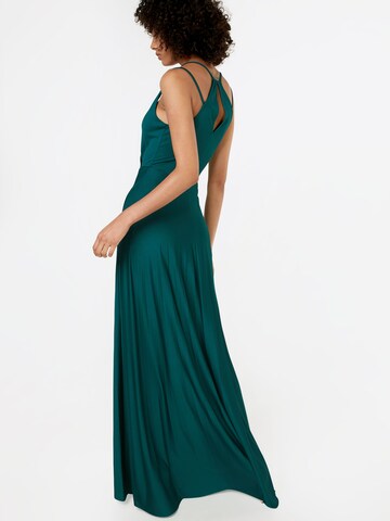 ABOUT YOU Společenské šaty 'Falda' – zelená: zadní strana