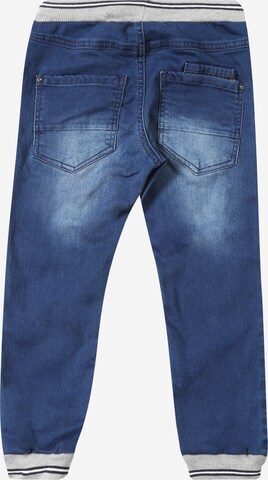 Tapered Jeans 'NMMBOB' de la NAME IT pe albastru: spate