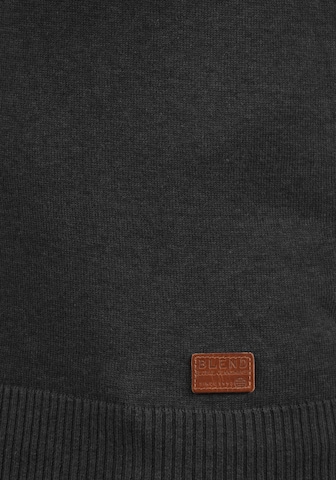 BLEND V-Ausschnitt-Pullover 'Larsson' in Grau