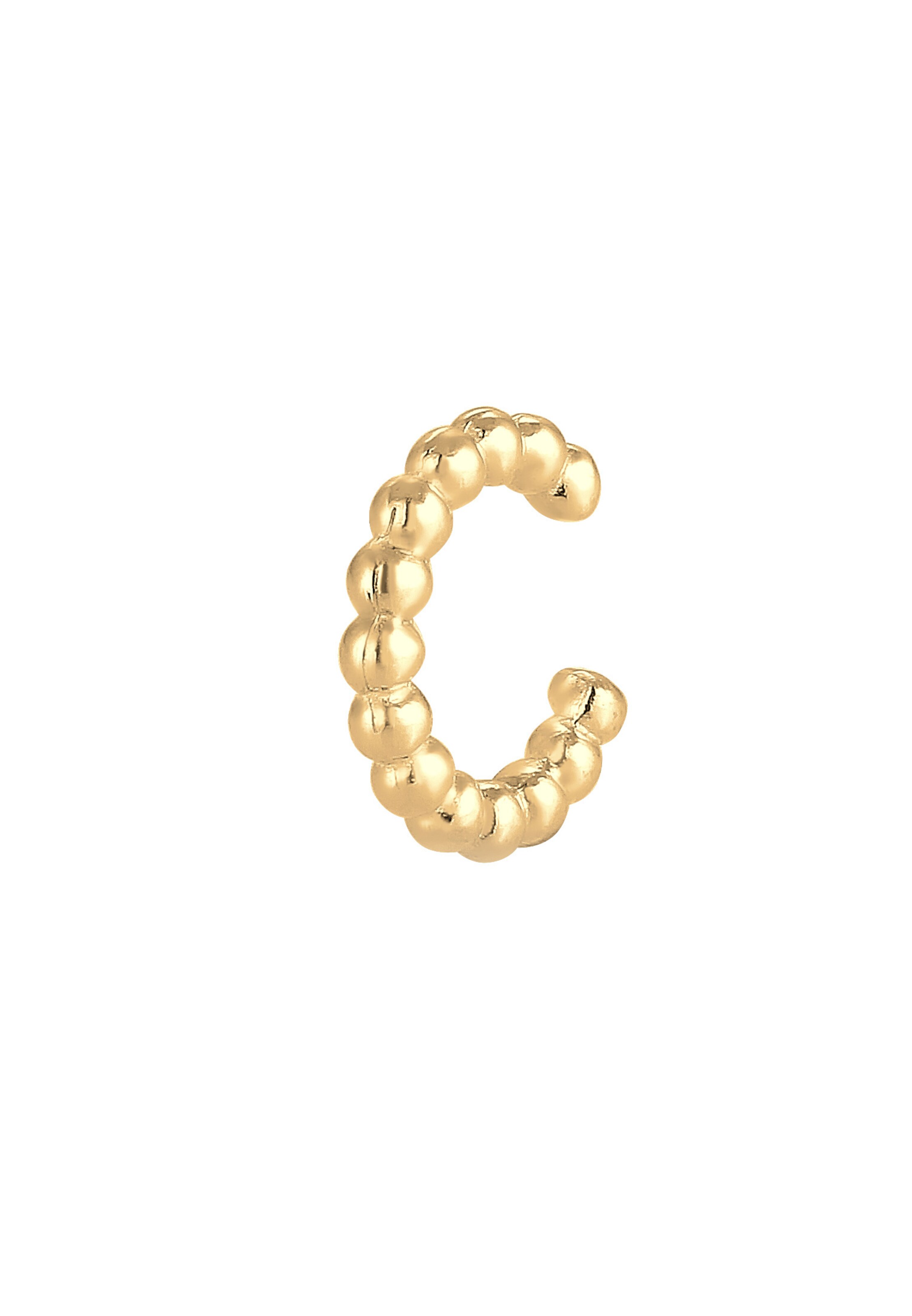 ELLI Ohrringe 'Earcuff' in Gold: Vorderseite