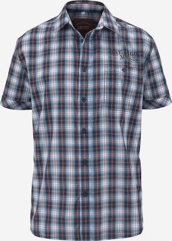 Man's World Regular fit Button Up Shirt in Blue: front