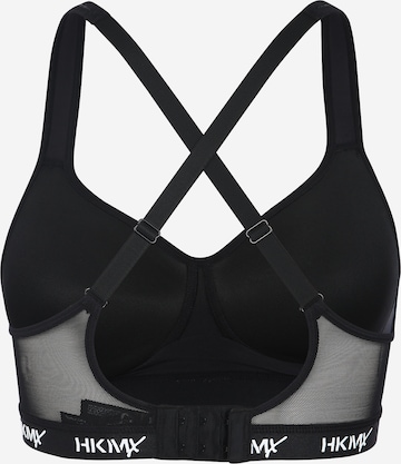 HKMX Bustier Sport bh 'The All Star' in Grijs: terug