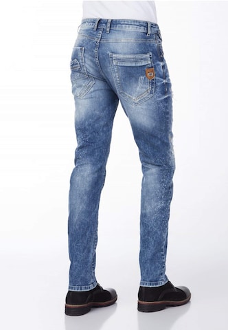 CIPO & BAXX Regular Jeanshose in Blau