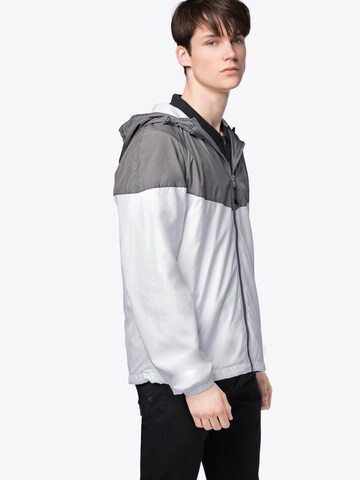 Urban Classics Between-Season Jacket in White: front