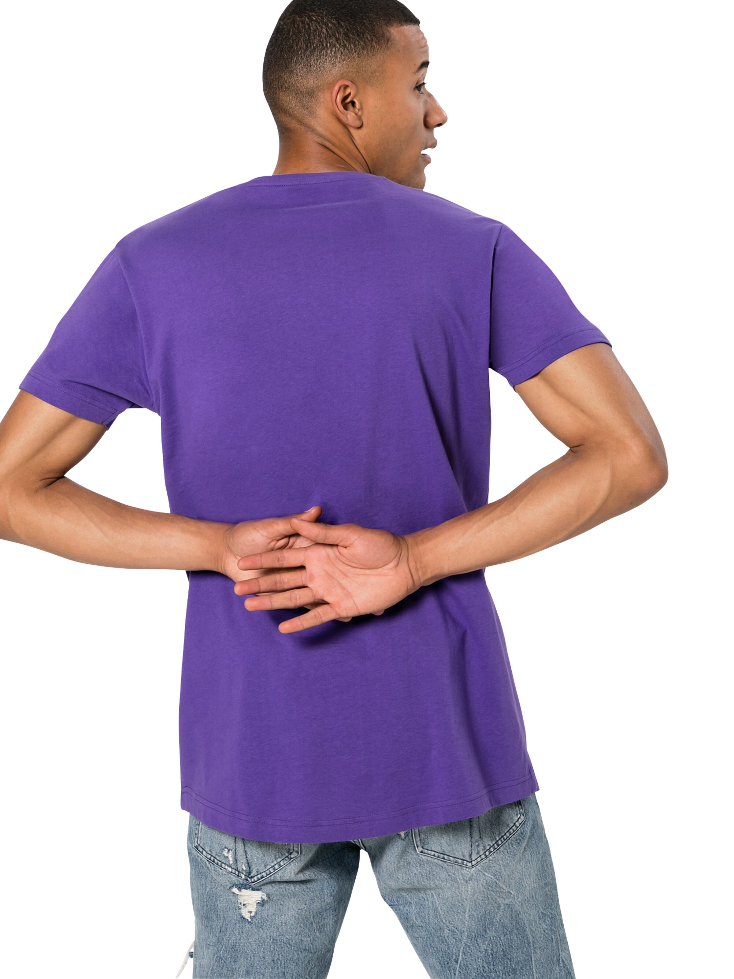 Urban Classics Tričko - Fialová