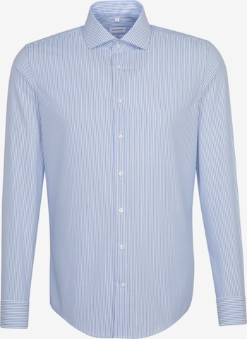 Coupe slim Chemise ' Slim ' SEIDENSTICKER en bleu : devant