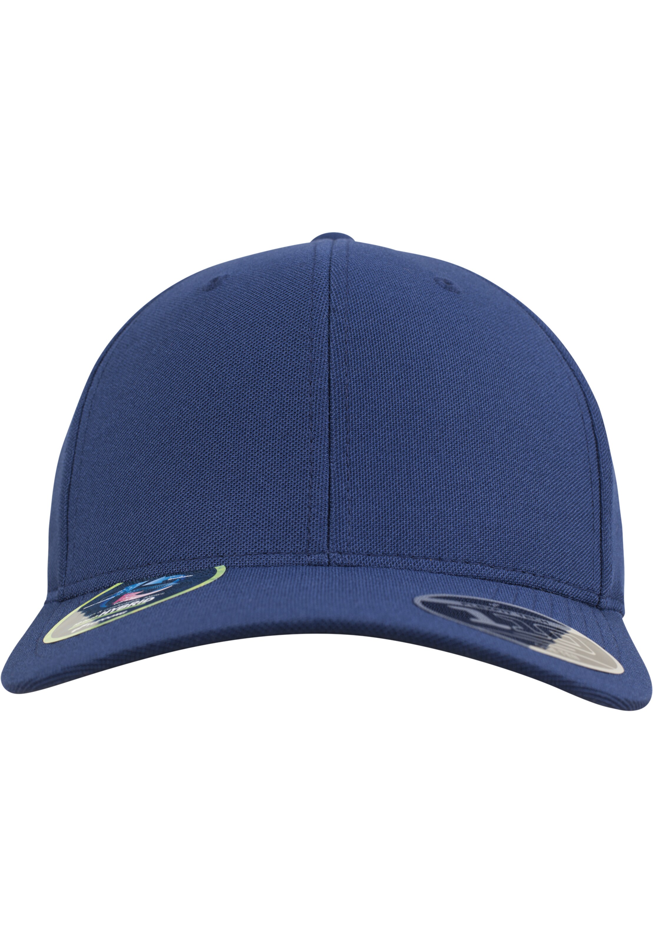 Flexfit Cap in Blau: Vorderseite