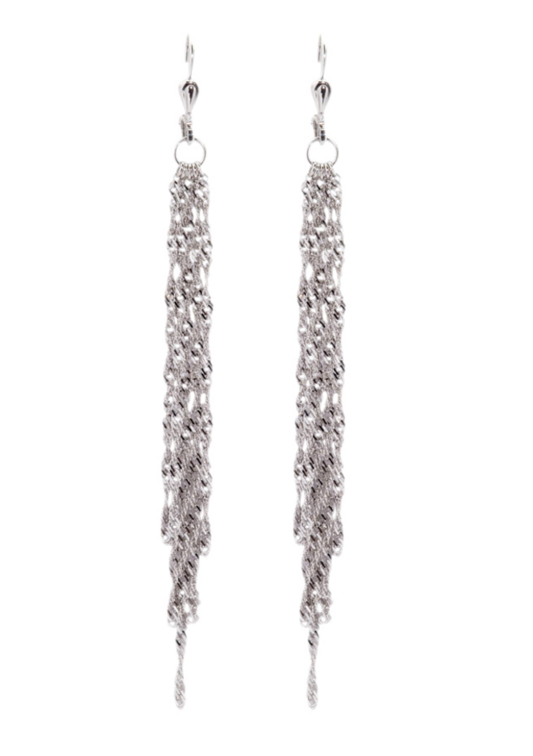 AMOR Paar Ohrhänger '75879' in Silber: Vorderseite