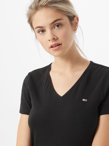 Tricou de la Tommy Jeans pe negru