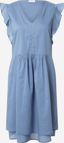 Marc O'Polo DENIM Zomerjurk in Blauw: voorkant