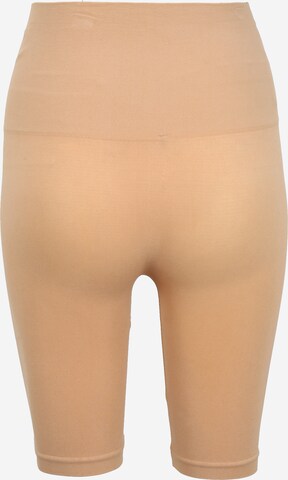 Slimfit Pantaloni modellanti 'IMAGINE' di PIECES in beige