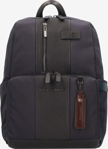 Piquadro Rucksack 'Brief' in Blau: predná strana