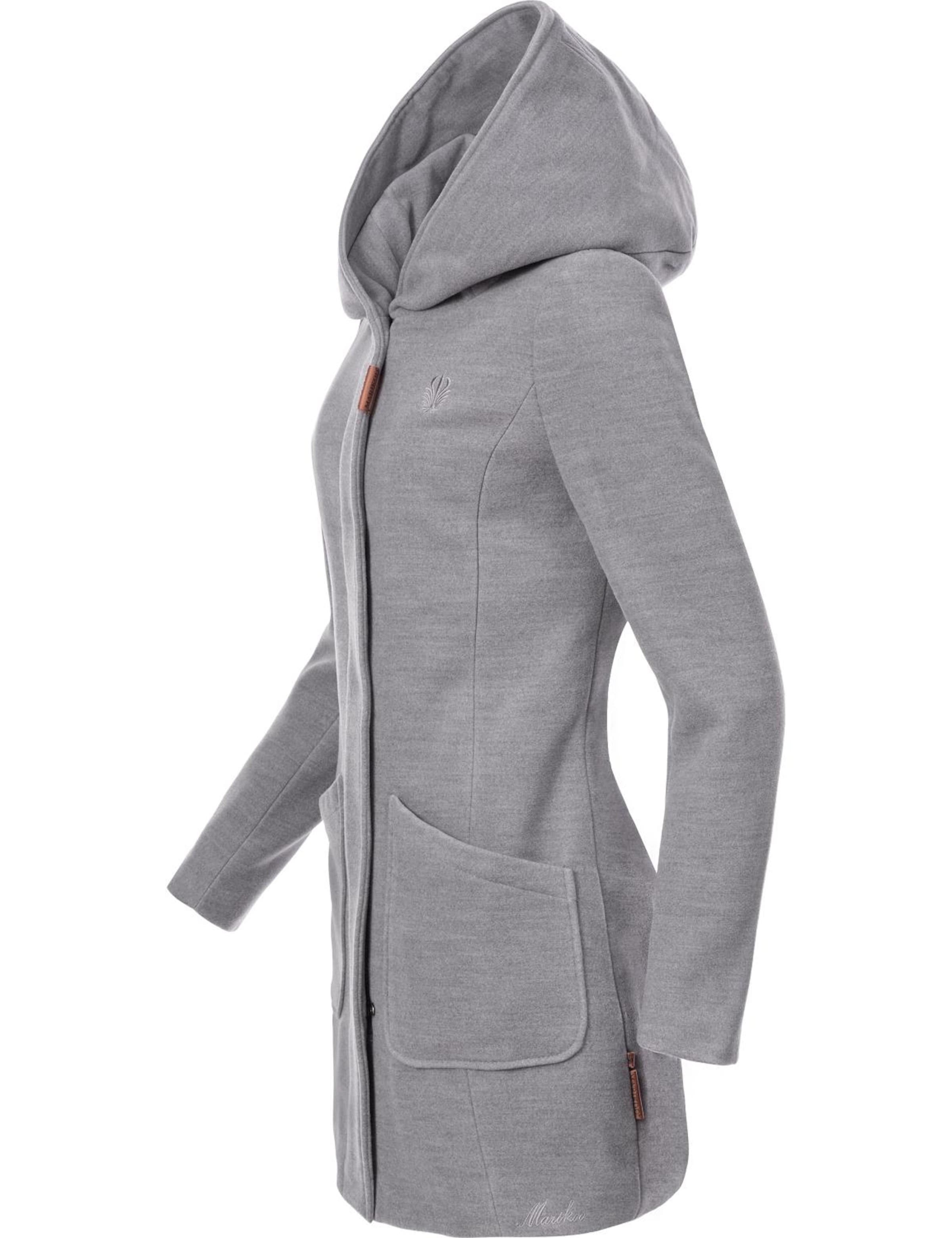 MARIKOO Ανοιξιάτικο και φθινοπωρινό παλτό 'Maikoo' σε γκρι