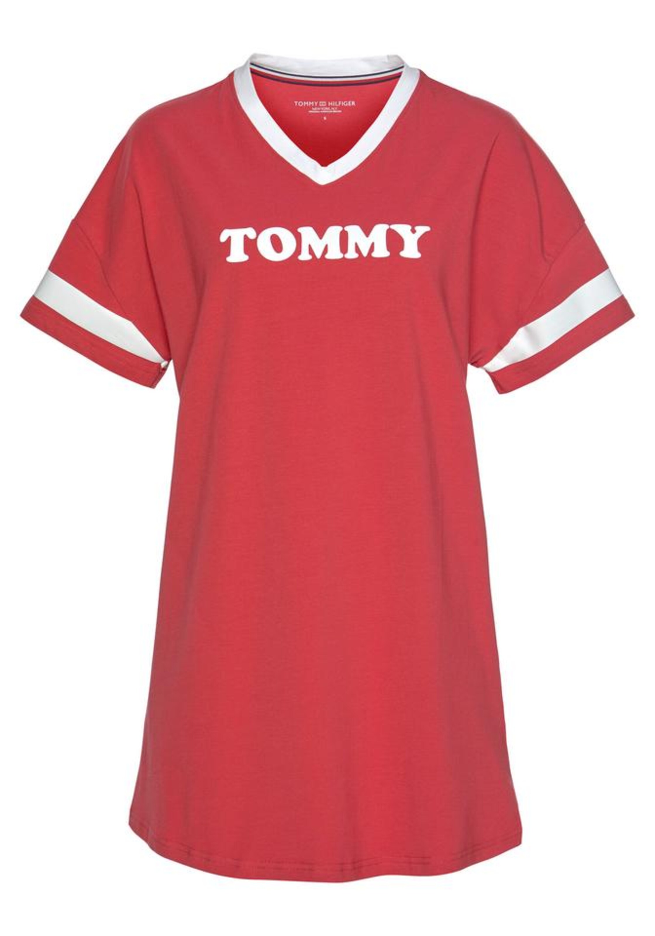 TOMMY HILFIGER - Sleepshirt in rot